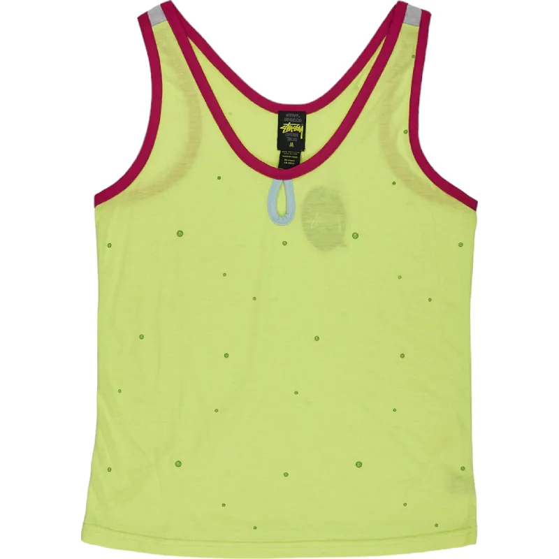 Stussy Neon Tank Top boho tank top