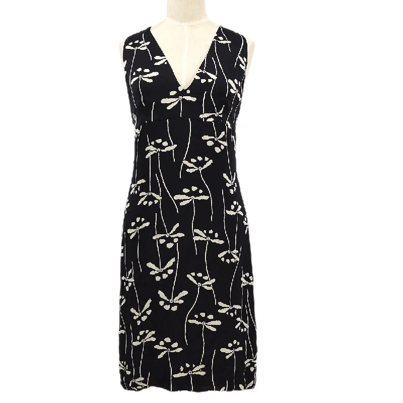 Chanel 1998 floral print dress #40