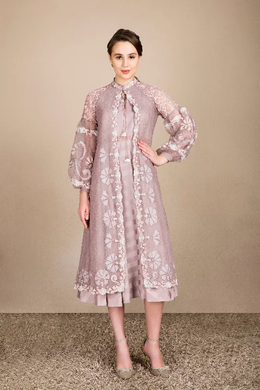 Organza Jacket over Dress Chenille Jacket Brocade Jacket Lace Jacket