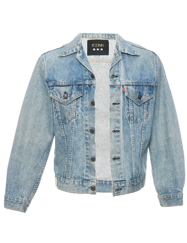 Levi's Bootleg Denim Jacket - S Satin Jacket Silk Jacket Chiffon Jacket