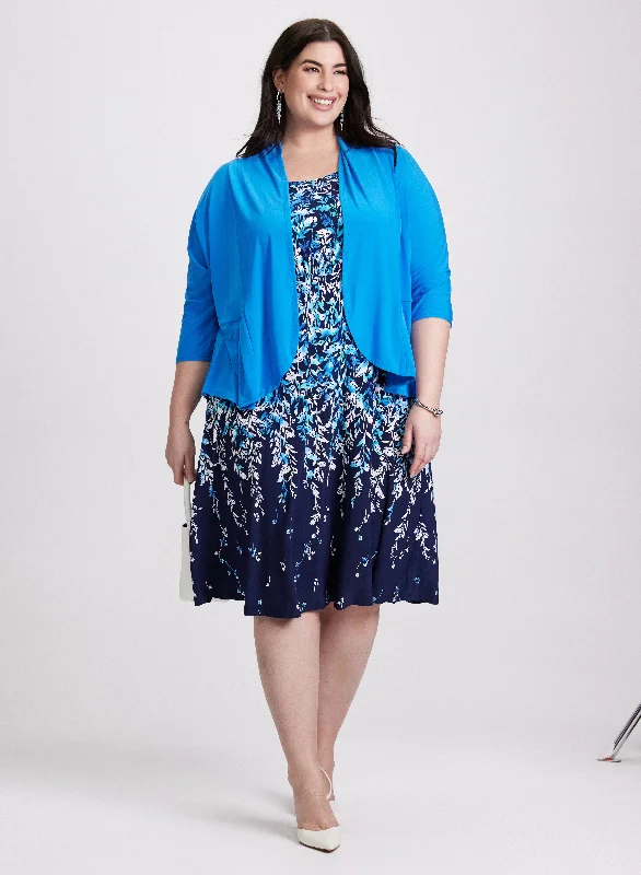 Dress & Jacket Dress Front Pockets Side Pockets Patch Pockets
