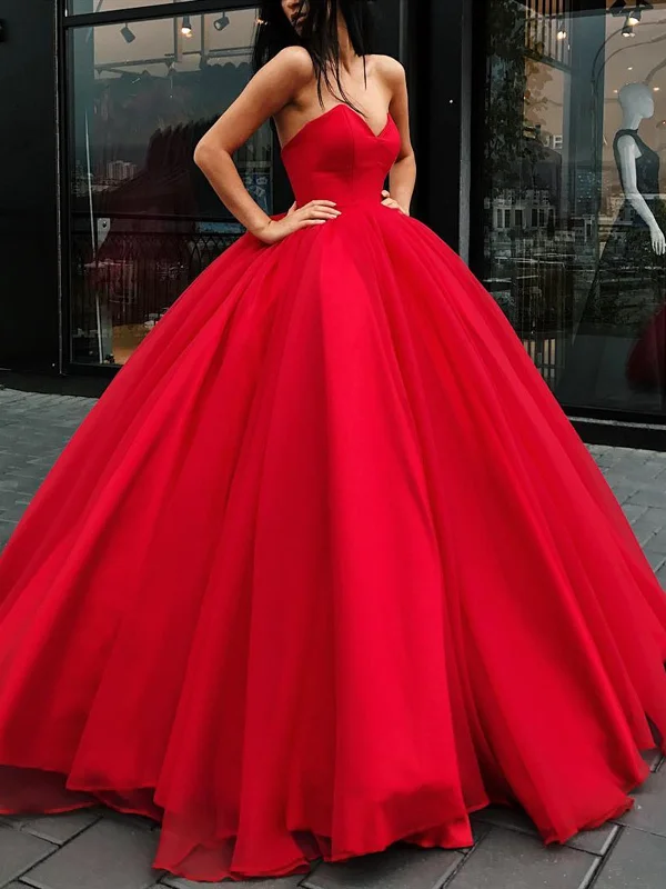 Sweetheart Neck Floor Length Red Prom Gown with Corset Back, Red Long Prom Dresses, Formal Evening Dresses Sweetheart Neck Floor Length Red Prom Gown with Corset Back, Red Long Prom Dresses, Formal Evening Dresses