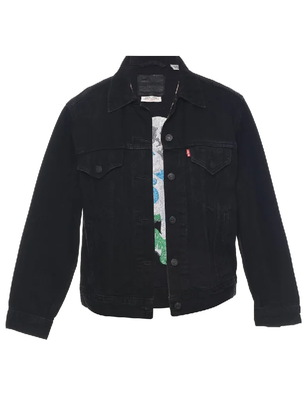 Levi's Denim Jacket - S Tiered Jacket Buttoned Jacket Zippered Jacket