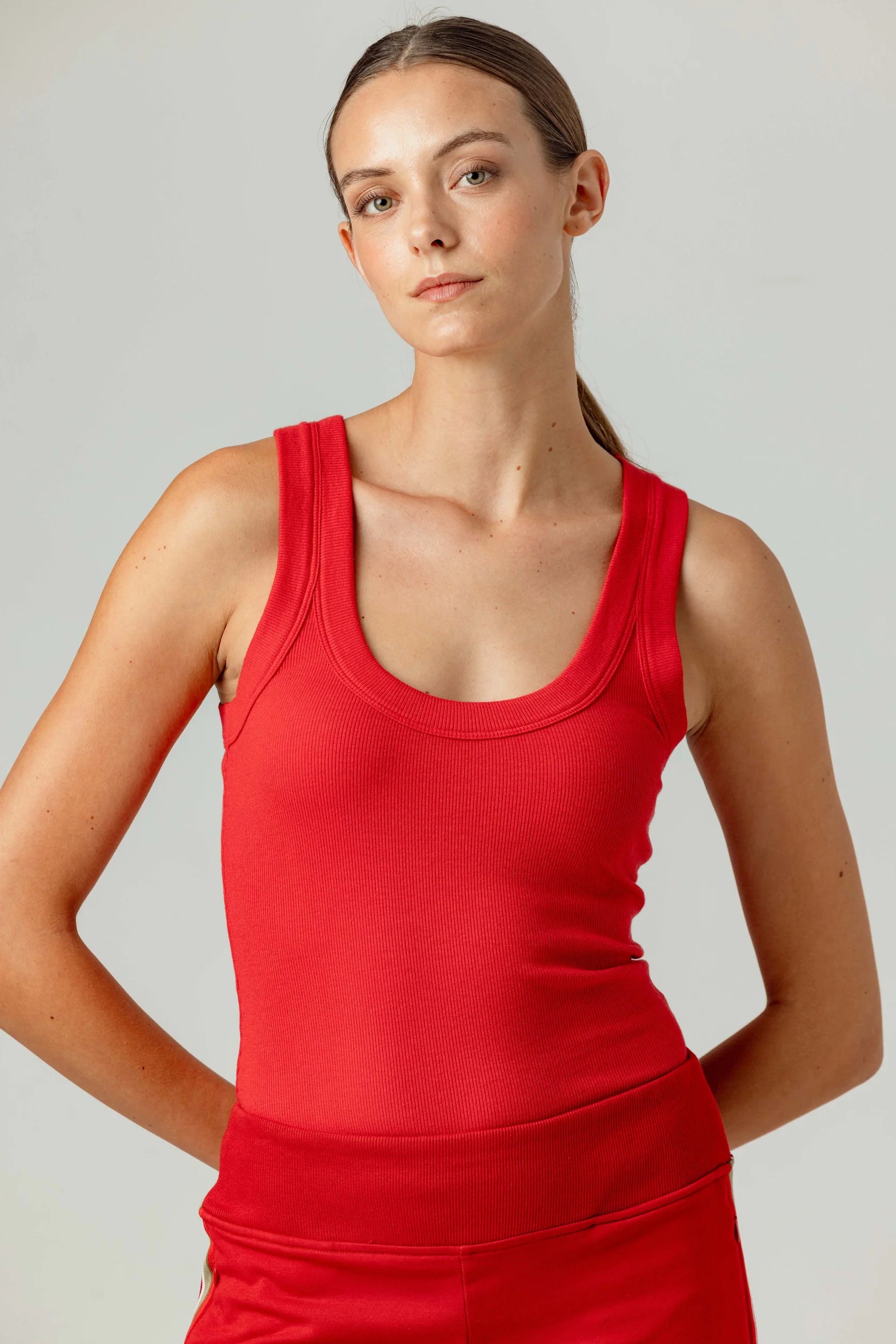 Danny Tank Salsa - Sundays striped tank top