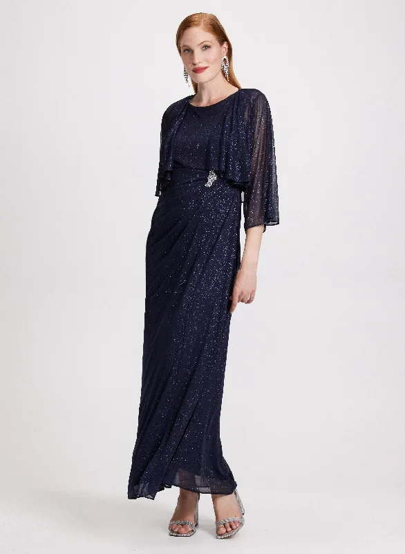 Cascade Jacket & Jewel Detail Dress Lace Jacket Ribbed Jacket Sequined Jacket