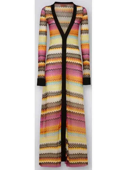 Multicolored Tulle Zigzag Cover up Cardigan Dress Chenille Fabric Brocade Fabric Lace Fabric Multicolored Tulle Zigzag Cover up Cardigan Dress Chenille Fabric Brocade Fabric Lace Fabric
