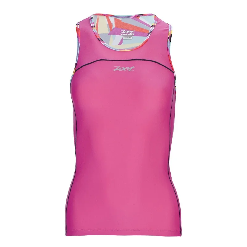 Zoot Performance Tri BYOB Tank lime green tank