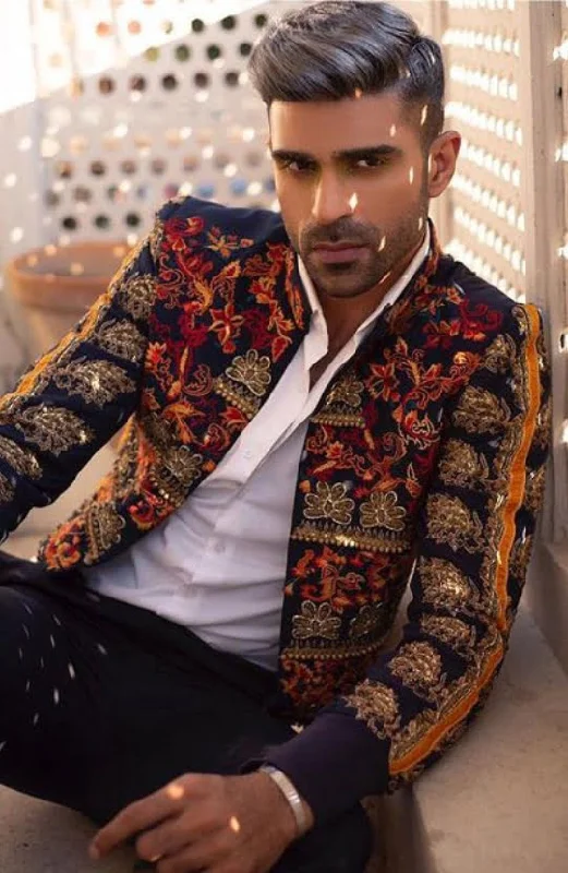 Matador Embroidered Jacket with a Shirt and Pants Zippered Jacket Buttoned Jacket Snapped Jacket Matador Embroidered Jacket with a Shirt and Pants Zippered Jacket Buttoned Jacket Snapped Jacket