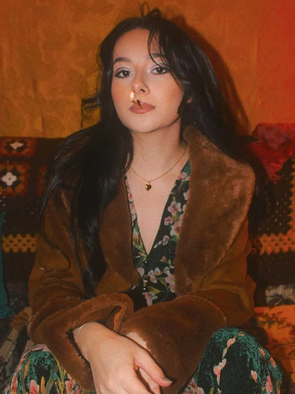 Brown 1950s Retro Fur Collar Bolero Jacket Chenille Fabric Brocade Fabric Lace Fabric Brown 1950s Retro Fur Collar Bolero Jacket Chenille Fabric Brocade Fabric Lace Fabric