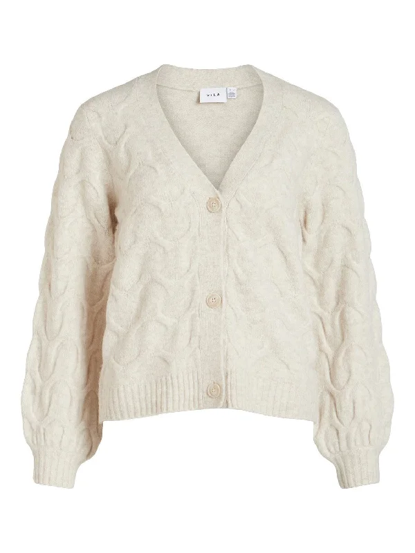 Vila Ella - Cardigan Tailored Straight A-Line