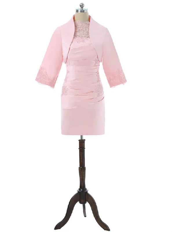 Sheath Knee Length With Jacket Mother Of The Bride Dresses Rayon Jacket Velvet Jacket Corduroy Jacket Sheath Knee Length With Jacket Mother Of The Bride Dresses Rayon Jacket Velvet Jacket Corduroy Jacket