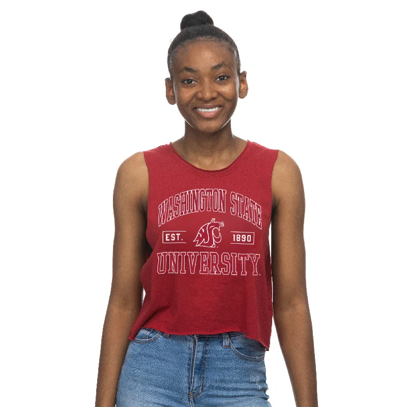 ZooZatz Washington State Win Crimson Tank essential tank top