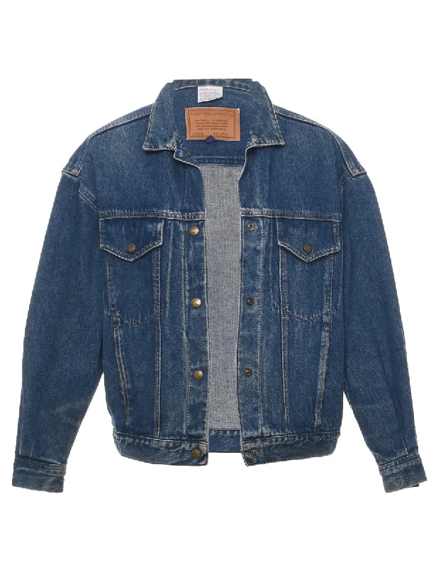 Calvin Klein Denim Jacket - M Mesh Jacket Canvas Jacket Denim Jacket