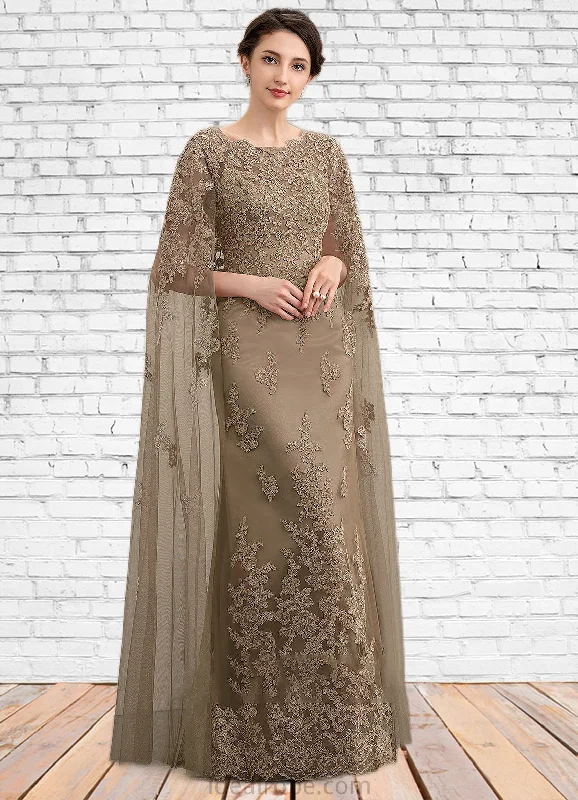 America Sheath/Column Scoop Neck Floor-Length Lace Mother of the Bride Dress STK126P0014815 America Sheath/Column Scoop Neck Floor-Length Lace Mother of the Bride Dress STK126P0014815