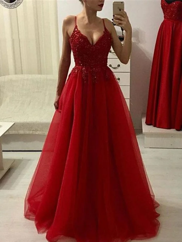 A Line V Neck Burgundy Beaded Prom Dresses, Burgundy Beaded Formal Graduation Evening Dresses A Line V Neck Burgundy Beaded Prom Dresses, Burgundy Beaded Formal Graduation Evening Dresses