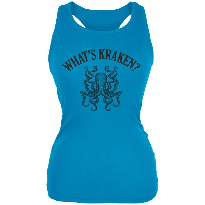 What's Kraken Juniors Soft Tank Top athletic tank top