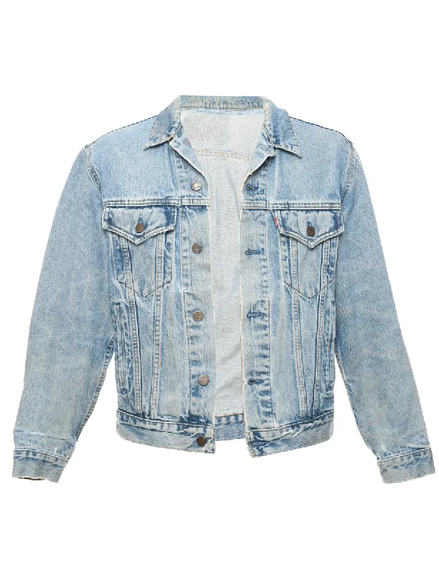 Levi's Denim Jacket - M Mesh Jacket Canvas Jacket Denim Jacket