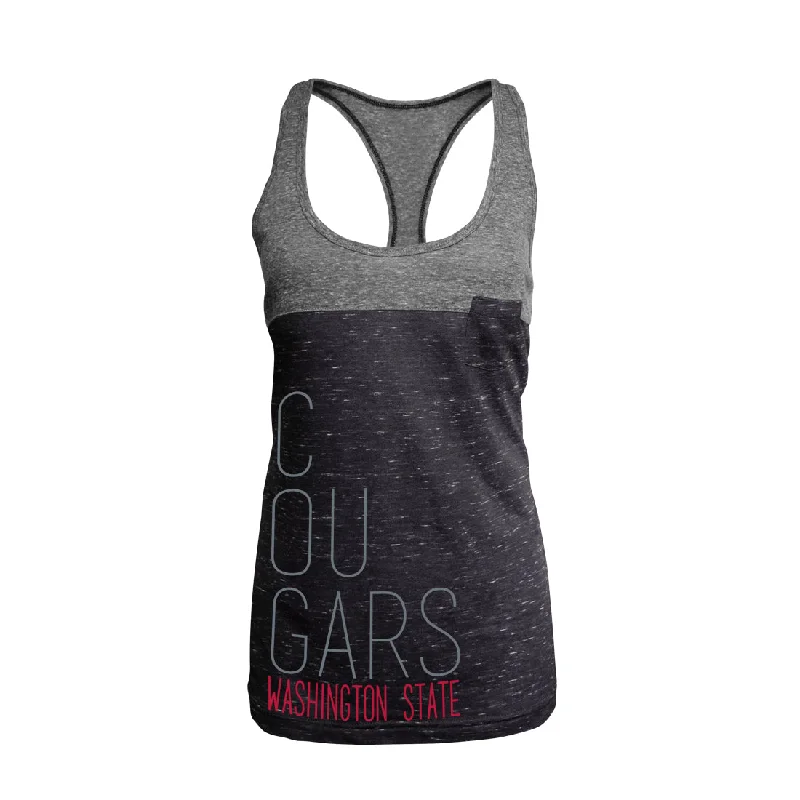 Ladies Grey Cougars Tank Top strapless tank top