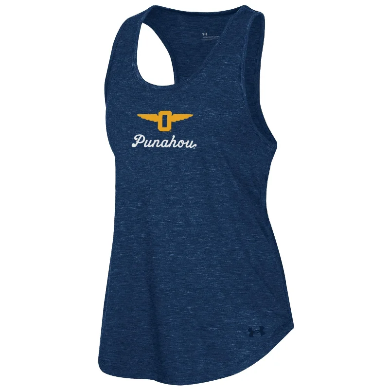 Women's Script Breezy Tank cutout tank top