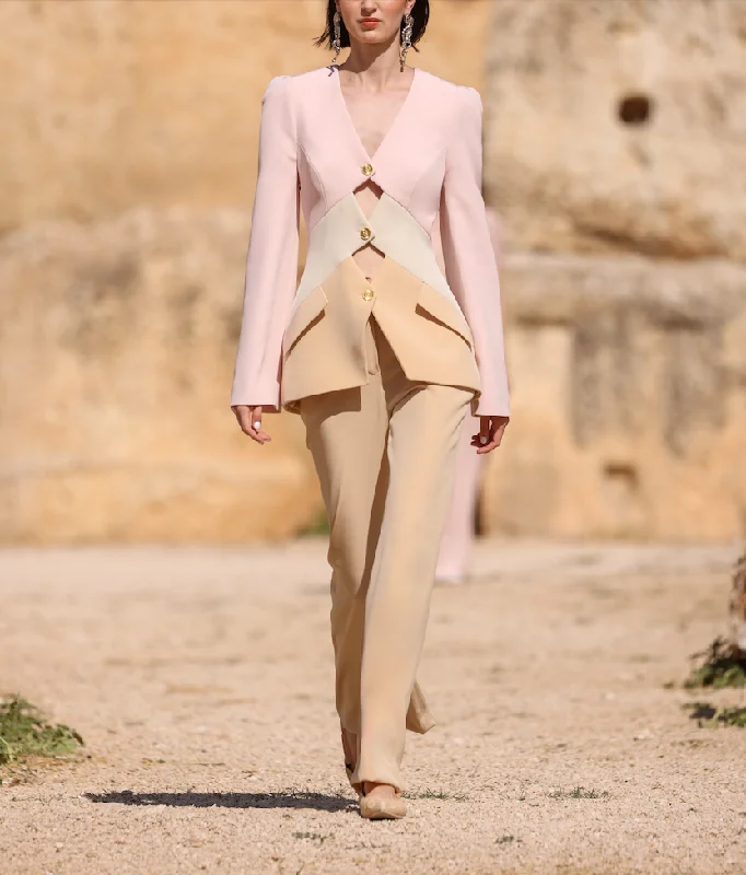 Long Sleeve Crepe Jacket & Pants Jersey Jacket Tulle Jacket Batik Jacket