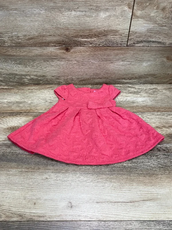 Isaac Mizrahi Quilted Hearts Dress Pink sz 18m