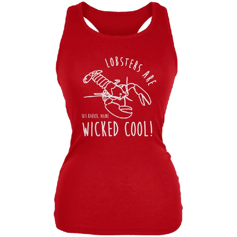Lobsters are Wicked Cool - Bar Harbor Maine Juniors Soft Tank Top fashionable tank top Lobsters are Wicked Cool - Bar Harbor Maine Juniors Soft Tank Top fashionable tank top