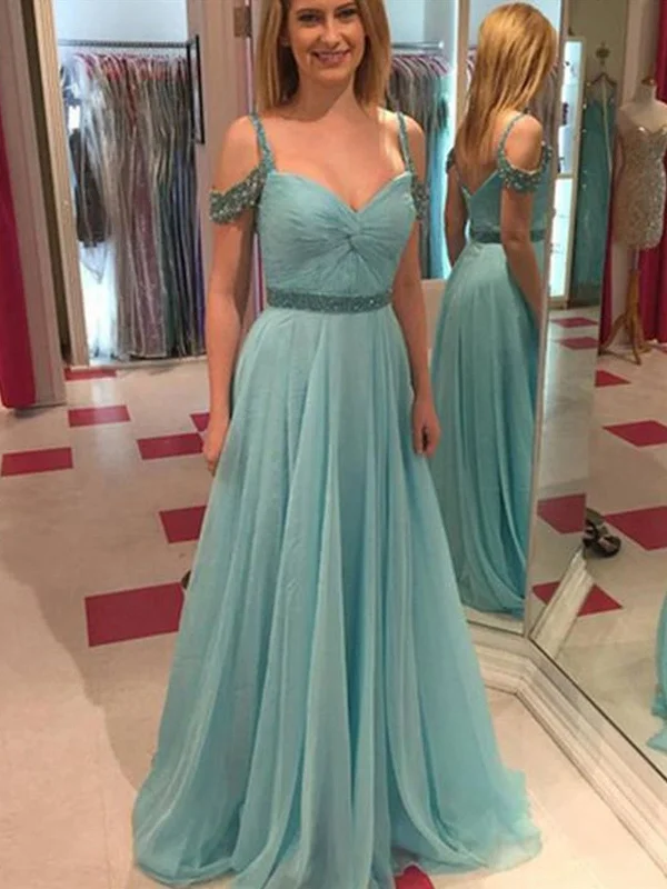 Custom Made Sweatheart Neck Off Shoulder Prom Dresses, Off Shoulder Formal Dresses