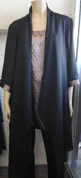 Party Girl Jacket and Cami (up to size 36) A-Line Jacket Boat Neck Shawl Collar