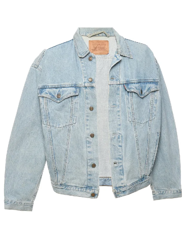 Levi's Denim Jacket - L Chenille Jacket Brocade Jacket Lace Jacket