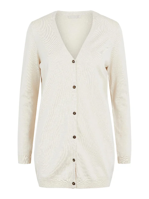 Pieces Esera - Lang cardigan Boxy Cardigan Fitted Cardigan A-Line