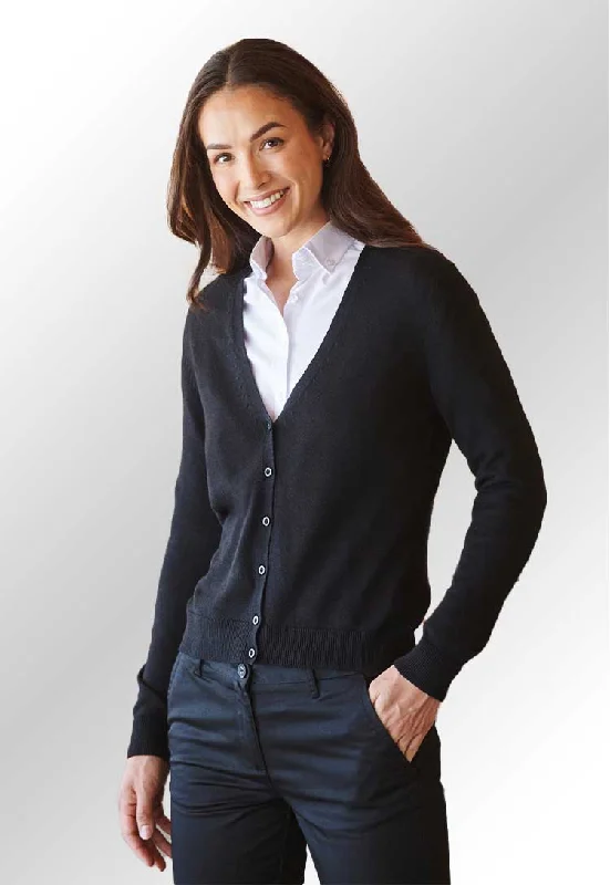 Women's V Neck Cardigan HB726 Wool Fabric Cashmere Fabric Tweed Fabric
