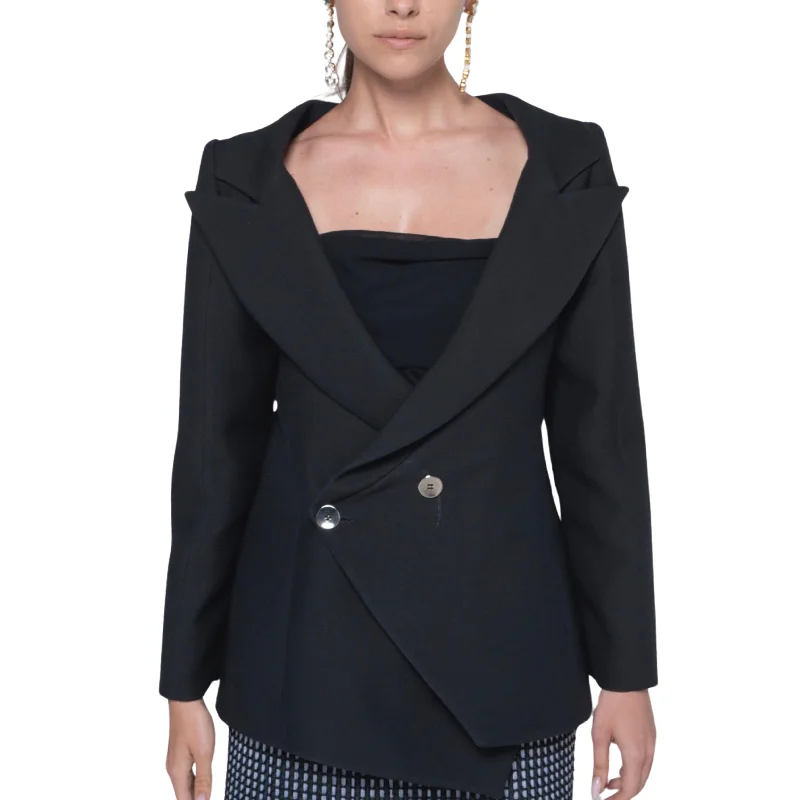 Chaqueta Camerun Model Jacket Oversized Jacket Tailored Jacket Straight Jacket