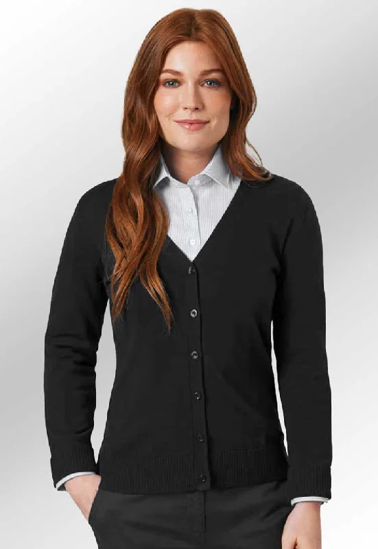 Augusta V-Neck Cardigan 2309 Zippered Buttoned Snapped