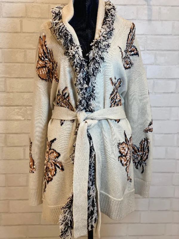 DOROTHEE SCHUMACHER belted cardigan/ 2-M Stretchy Elastic Breathable