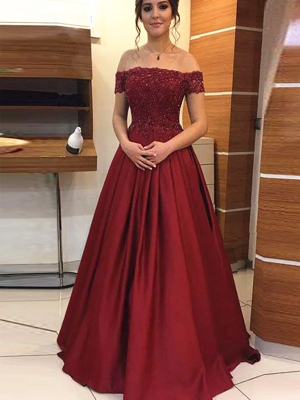 Off Shoulder Burgundy Lace Prom Dresses, Off Shoulder Burgundy Lace Formal Graduation Evening Dresses Off Shoulder Burgundy Lace Prom Dresses, Off Shoulder Burgundy Lace Formal Graduation Evening Dresses