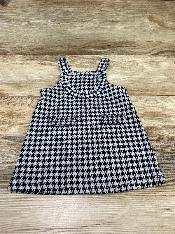 Tommy Hilfiger Houndstooth Dress White/Black sz 18m