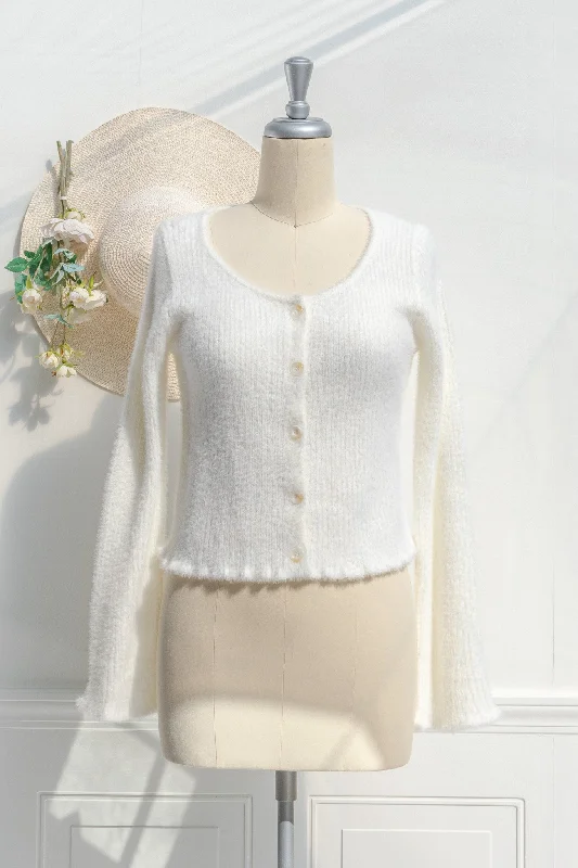 Marlène Cropped Cardigan Modern Contemporary chic