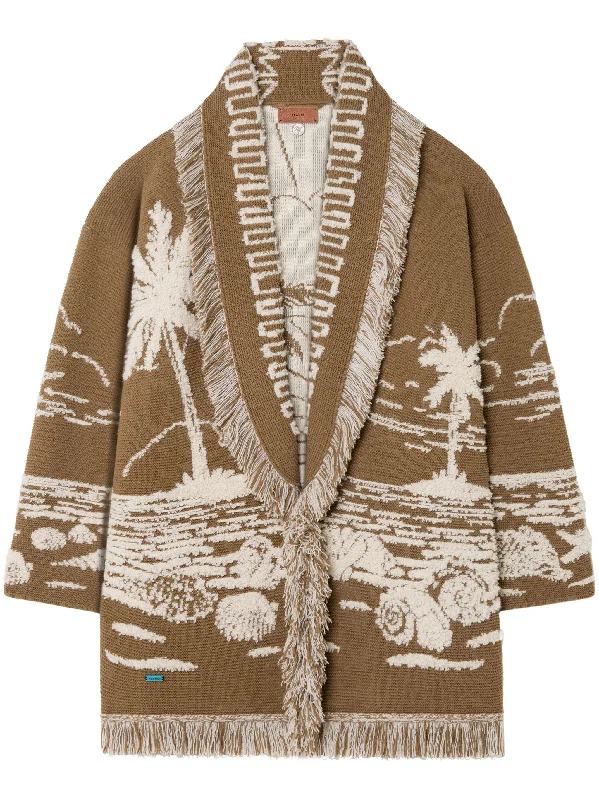 Beyond The Horizons cardigan Terry Blend Velvet Blend Canvas Blend