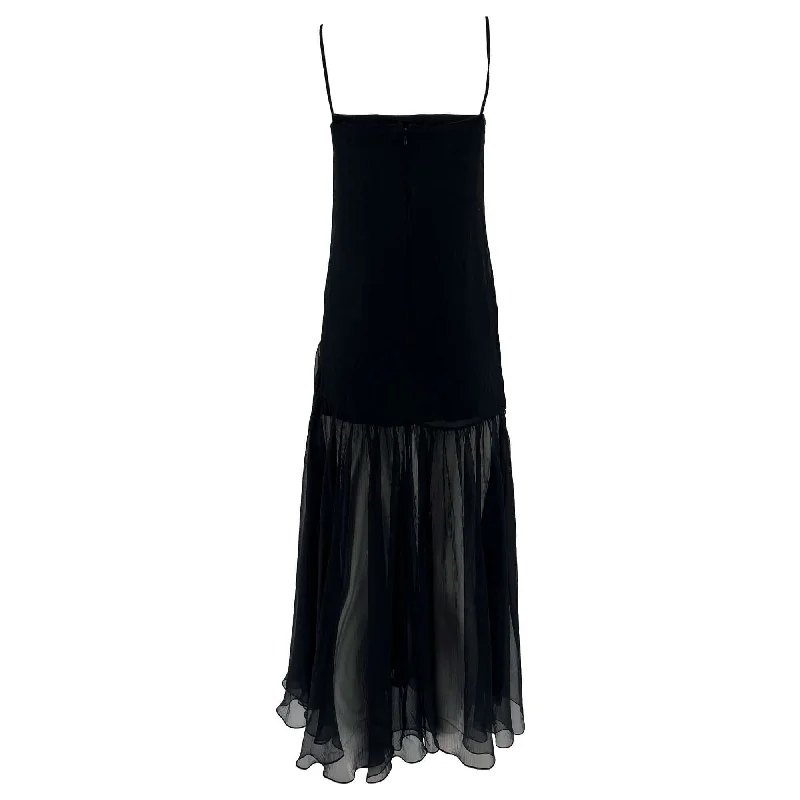 Chanel Maxi Silk Designer Dress