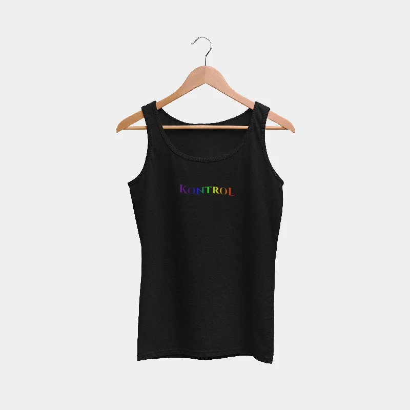 KontroL Rainbow Tank Top neon tank top