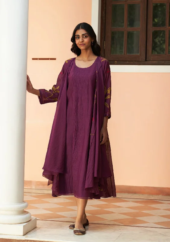 Amethyst Embroidered Jacket Dress Collared Jacket Crew Neck Jacket Turtle Neck Jacket Amethyst Embroidered Jacket Dress Collared Jacket Crew Neck Jacket Turtle Neck Jacket