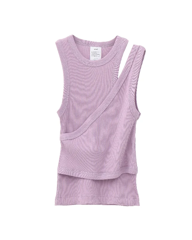 DOUBLE SHOULDER TANK TOP 12375 casual tank top