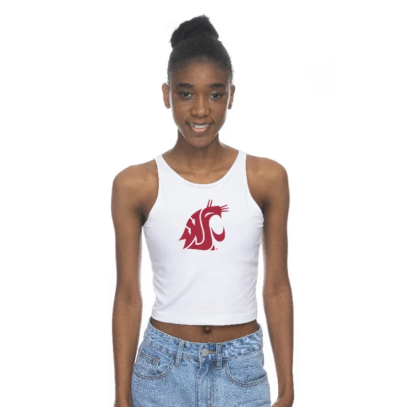 White First Down Tank Top cozy tank top