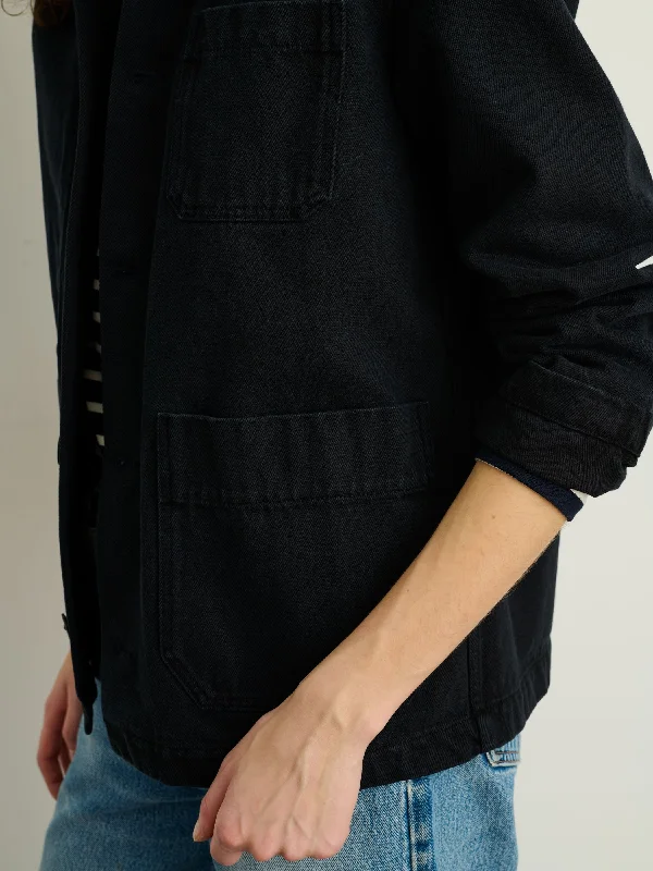 Britt Work Jacket in Recycled Denim