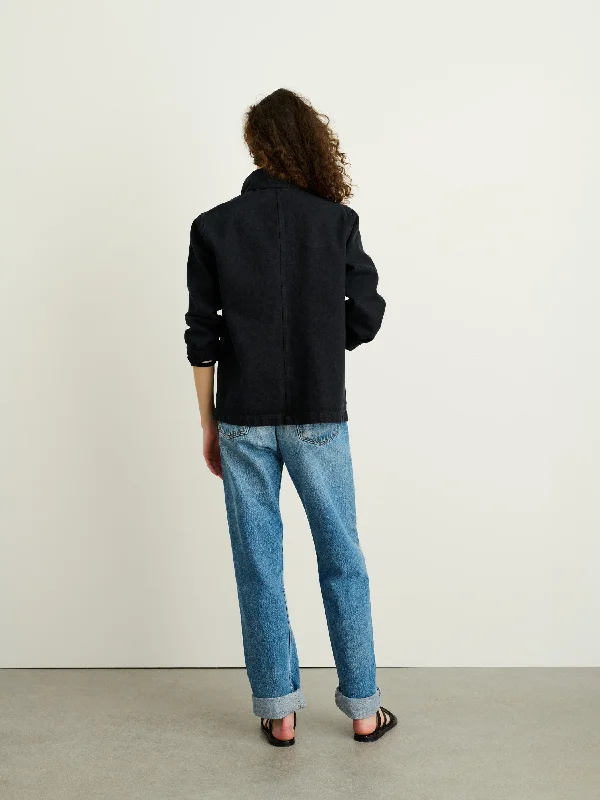 Britt Work Jacket in Recycled Denim