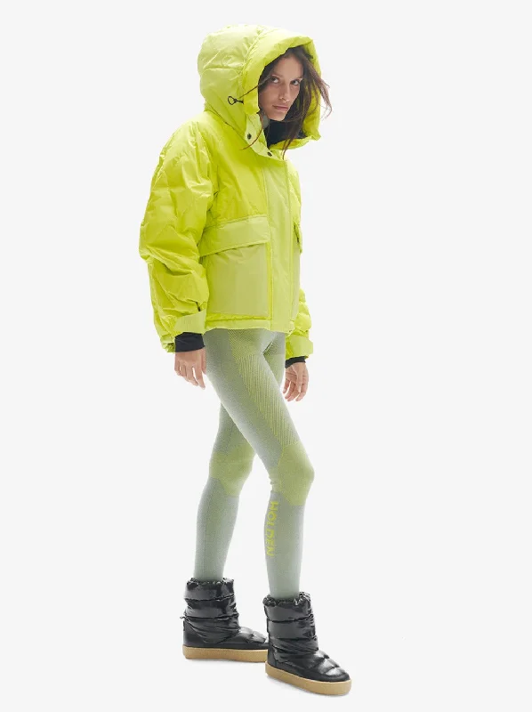 W ALPINE PUFFER - Mineral Yellow