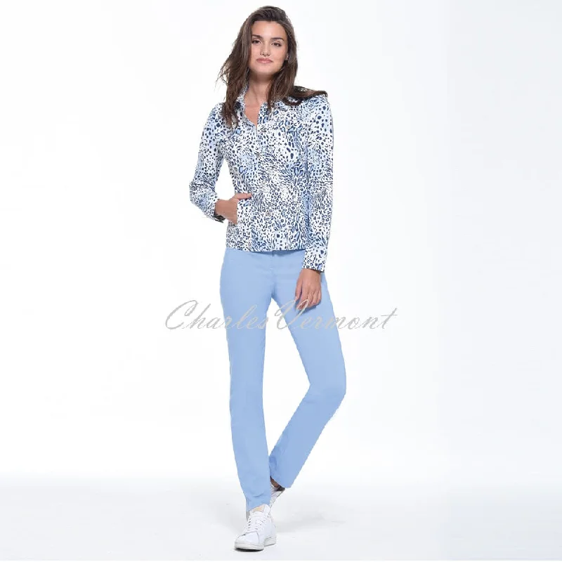 Robell Happy Jacket 57609-54101-62 (Blue Animal Print)