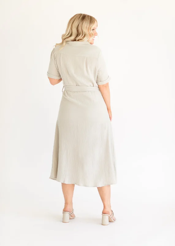 Essential Midi Shirt Dress