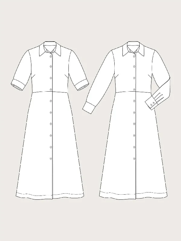 Shirt Dress - Sewing Pattern | The Assembly Line