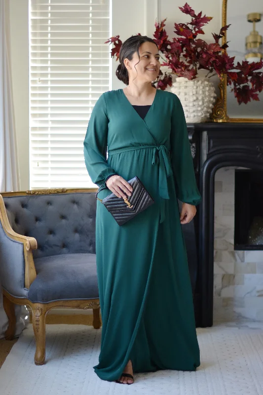 Sofie Emerald Green Maxi Dress